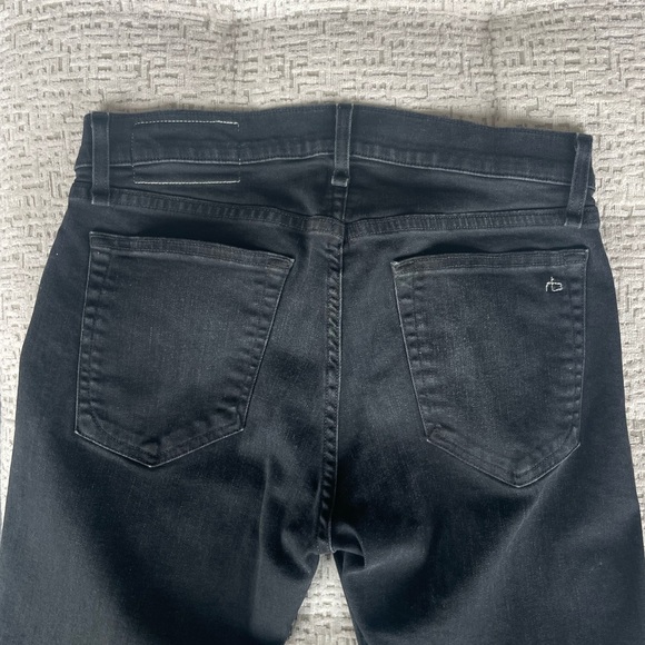 Rag & Bone Slim Black Jeans, size 31 - Picture 7 of 8